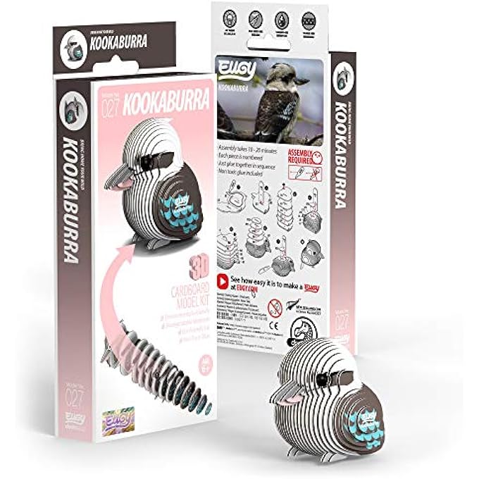 027 KOOKABURRA ECO-FRIENDLY 3D PAPER PUZZLE [NEW SEAL] - Image 2